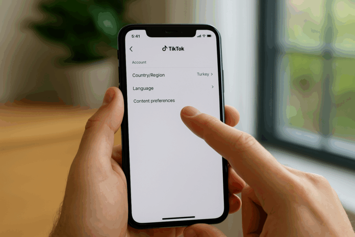 TikTok Hesabım Yanlış Ülkede Görünüyor, Sebepleri ve Çözümü
